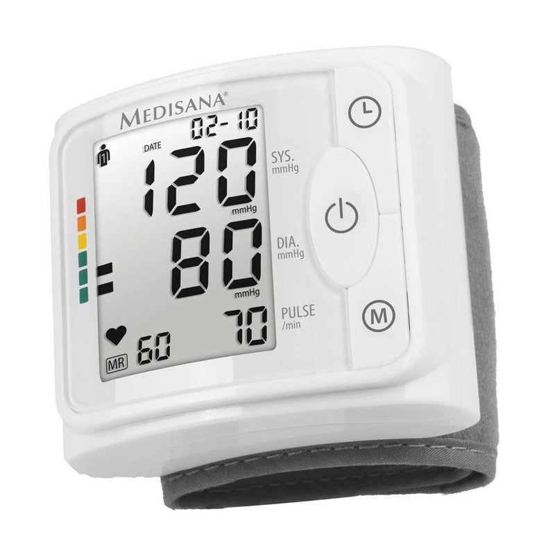 Afbeelding laden in galerijviewer, Medisana bw 320 polsbloeddrukmeter wit grijs
