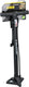 Dunlop fietspomp - met extra verloopnippels - ventielen - zwart 63 cm
