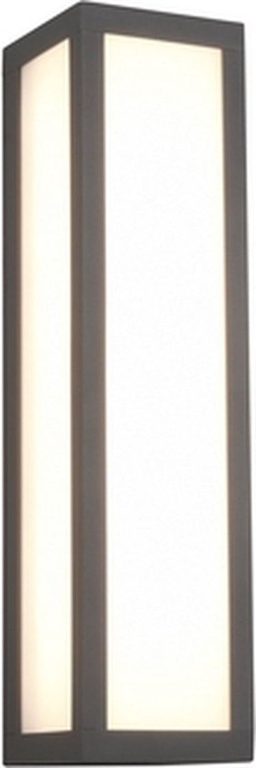 Trio fuerte - wandlamp - antraciet - incl. 1x smd 10,5 w - voetschakelaar - buitenverlichting - ip54