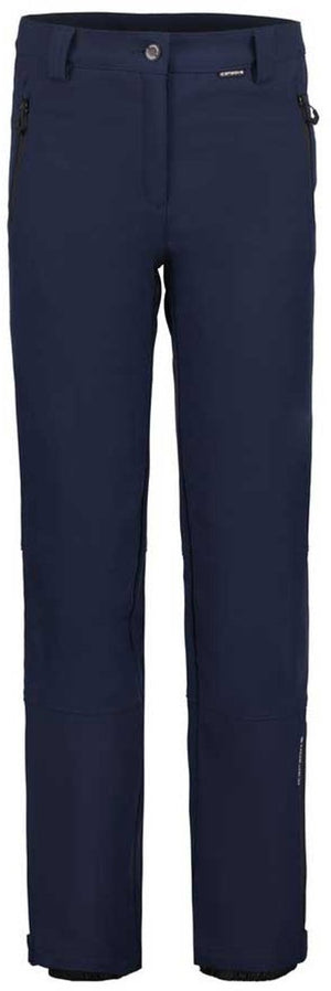 Icepeak frechen dames softshell skibroek - donker blauw - 38