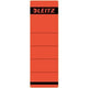 Ordnerrugetiketten leitz rood 10 stuks papier