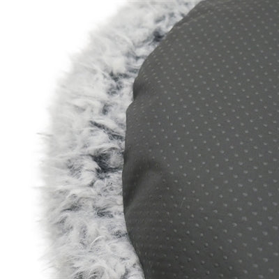 Afbeelding laden in galerijviewer, Rosewood Hondenmand silver fluff grijs
