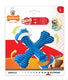 Nylabone extreme chew x-bone beef blauw