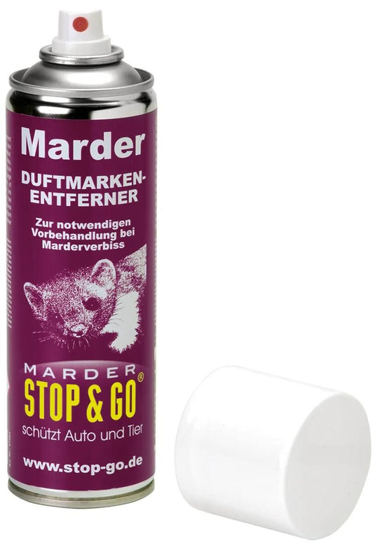 Stop go maderabwehrspray duftmarkenentferner scent mark remover prot. against martens