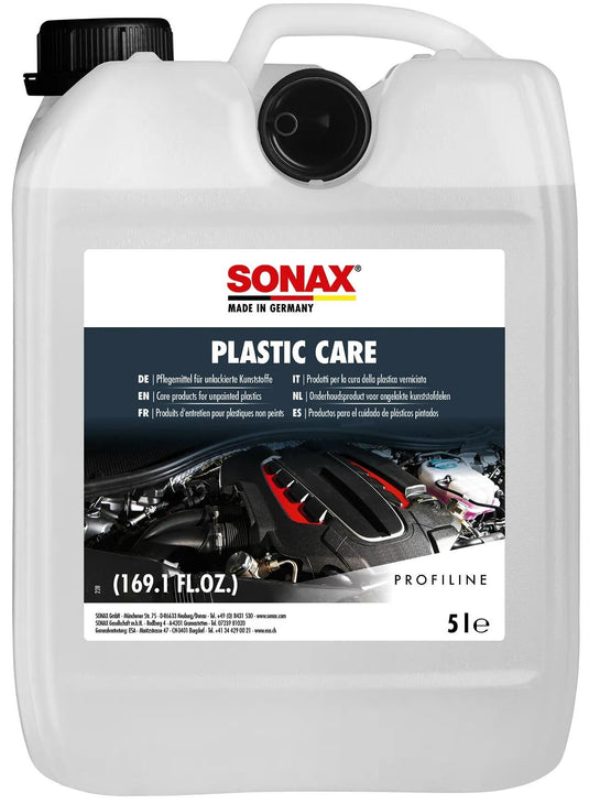 Sonax kunststoffpflegemittel plasticcare profiline plasticcare 5 l