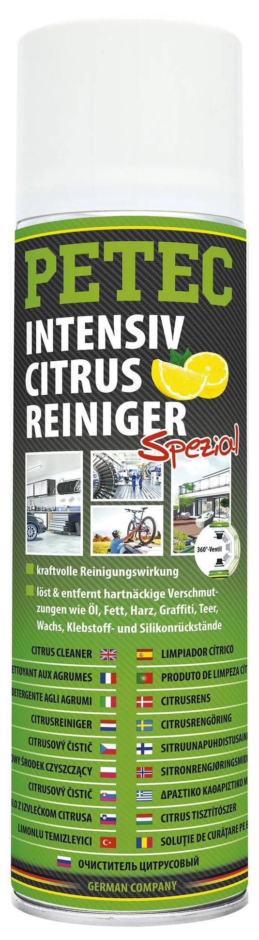Petec spezialreiniger intensiv citrus reiniger intensive citrus cleaner