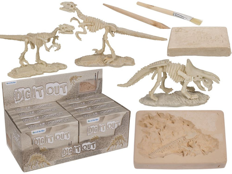 Afbeelding laden in galerijviewer, Dsp opgravingsset, dinosaurusskelet, 4,5
