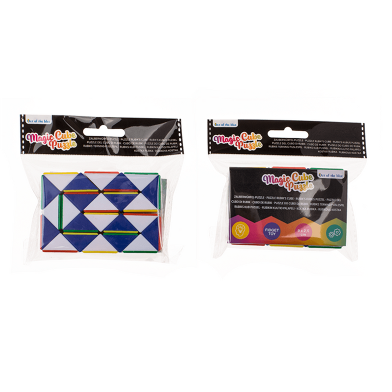Afbeelding laden in galerijviewer, Dsp magische kubus puzzel, 9x2,5 cm. 36
