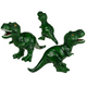 Spaarpot, groene dinosaurus, ca.22x32 cm