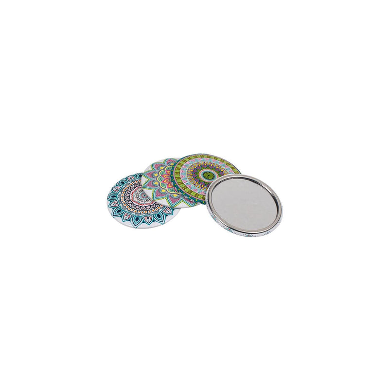 Afbeelding laden in galerijviewer, Ootb zakspiegeltje mandala ø7cm
