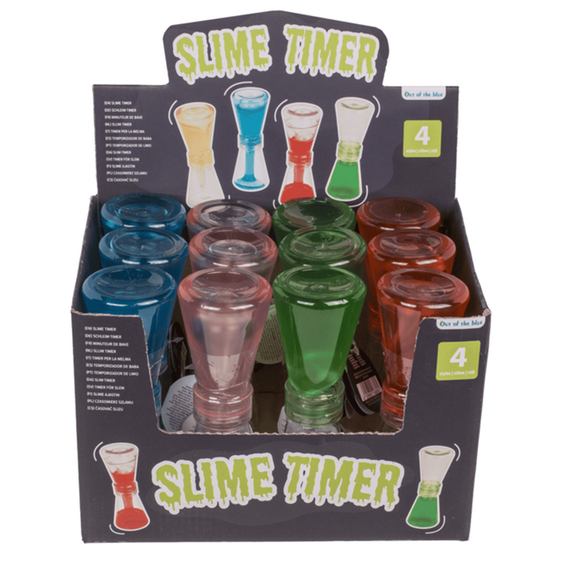 Afbeelding laden in galerijviewer, Dsp slijm timer. ca 120 gr. 5,9x16 4 ass
