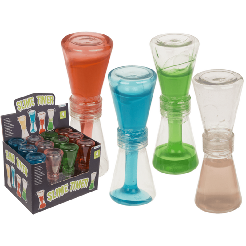 Afbeelding laden in galerijviewer, Dsp slijm timer. ca 120 gr. 5,9x16 4 ass
