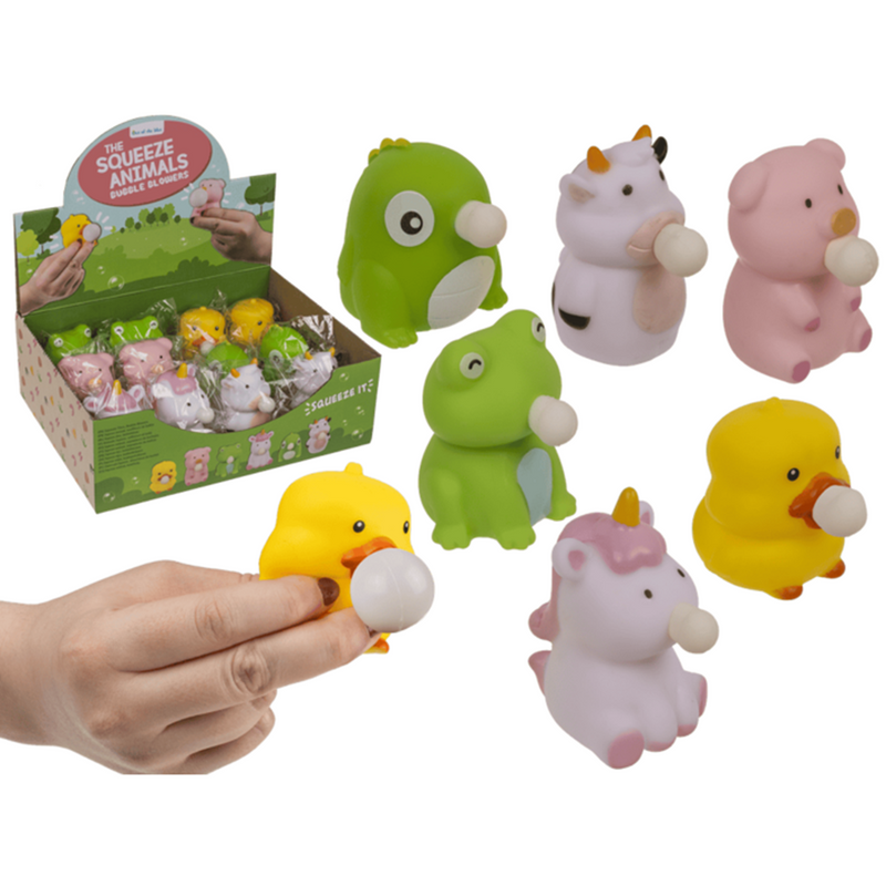 Afbeelding laden in galerijviewer, Dsp. knijp dieren, bellenblaasjesblazers
