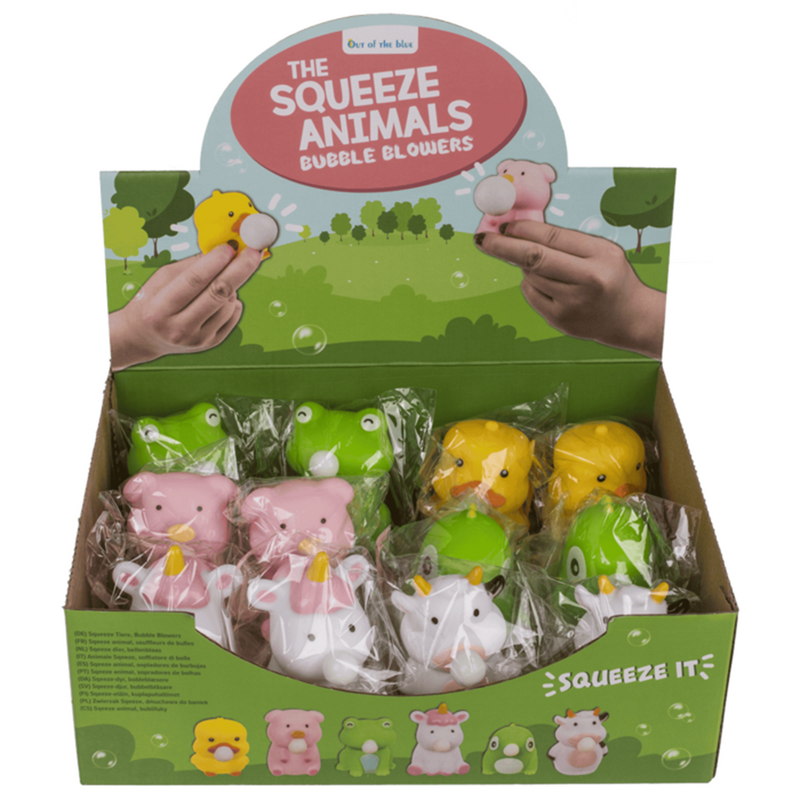 Afbeelding laden in galerijviewer, Dsp. knijp dieren, bellenblaasjesblazers
