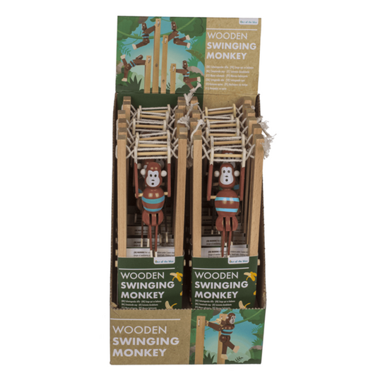 Dsp slingerende aap van hout. 7x2,2x23 c