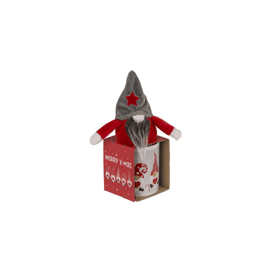 Ootb geschenkset gnoom met mok 350ml 8x9cm