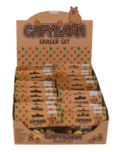 Dsp gummen capybara. 4 ass. 24 stuks in