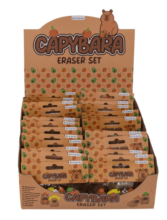 Dsp gummen capybara. 4 ass. 24 stuks in