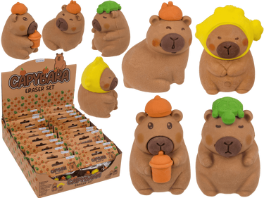 Dsp gummen capybara. 4 ass. 24 stuks in