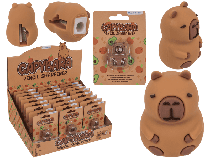 Afbeelding laden in galerijviewer, Dsp puntenslijper capybara op blister.
