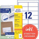 Etiketten avery quickpeel 300 stuks