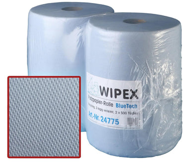 Nordvlies putzpapier bluetech putzpap. bluetech 2-pack blue size 38x38cm