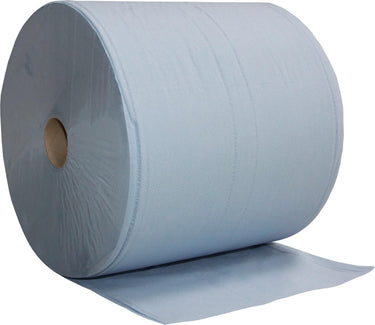 Katrin putzpapier basic xxl3 cleaning roll 3-lg. 1000 blue edge embossed