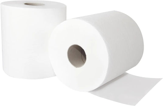 Nordvlies handtuchrolle wipex disposable towel roll 2-layer white