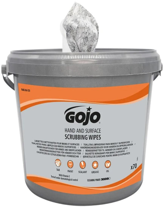 Gojo handreinigungstuch cleaning cloths 70pcs. hand flat