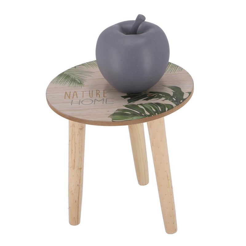 Afbeelding laden in galerijviewer, Basic noor living houten bijzettafel nature home 25 cm
