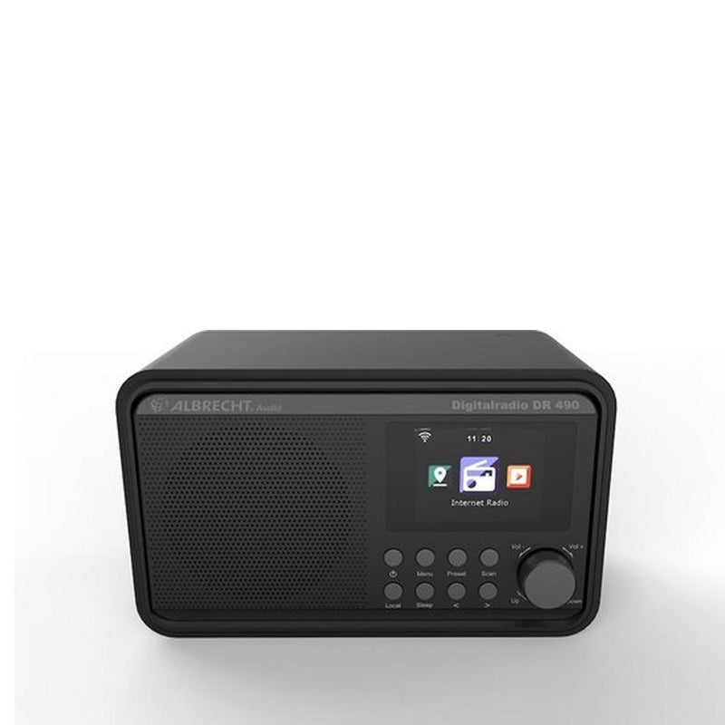 Afbeelding laden in galerijviewer, Basic albrecht dr 490 dab+ hybrideradio zwart
