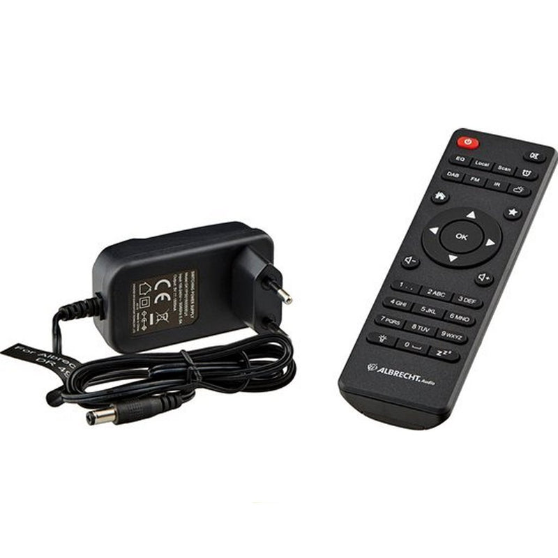 Afbeelding laden in galerijviewer, Basic albrecht dr 490 dab+ hybrideradio zwart
