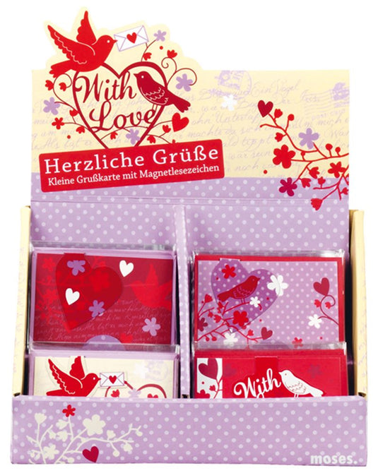 With love ansichtkaarten met envelop 4 a