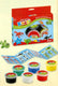 Superklei: bonte wereld foam (4 st)