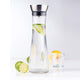 Hi waterkaraf met filter 1,2 l transparant