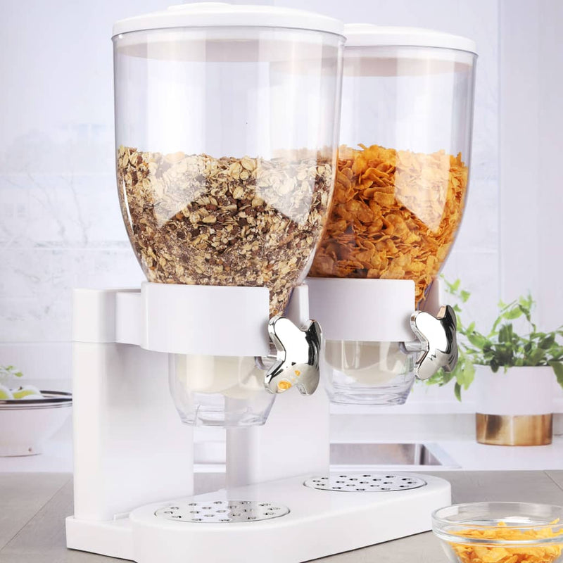 Afbeelding laden in galerijviewer, Hi ontbijtgranen dispenser 2 x 3,5 l wit
