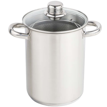 Hi aspergepan 4 l zilverkleurig