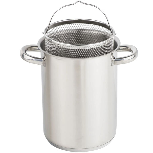 Hi aspergepan 4 l zilverkleurig