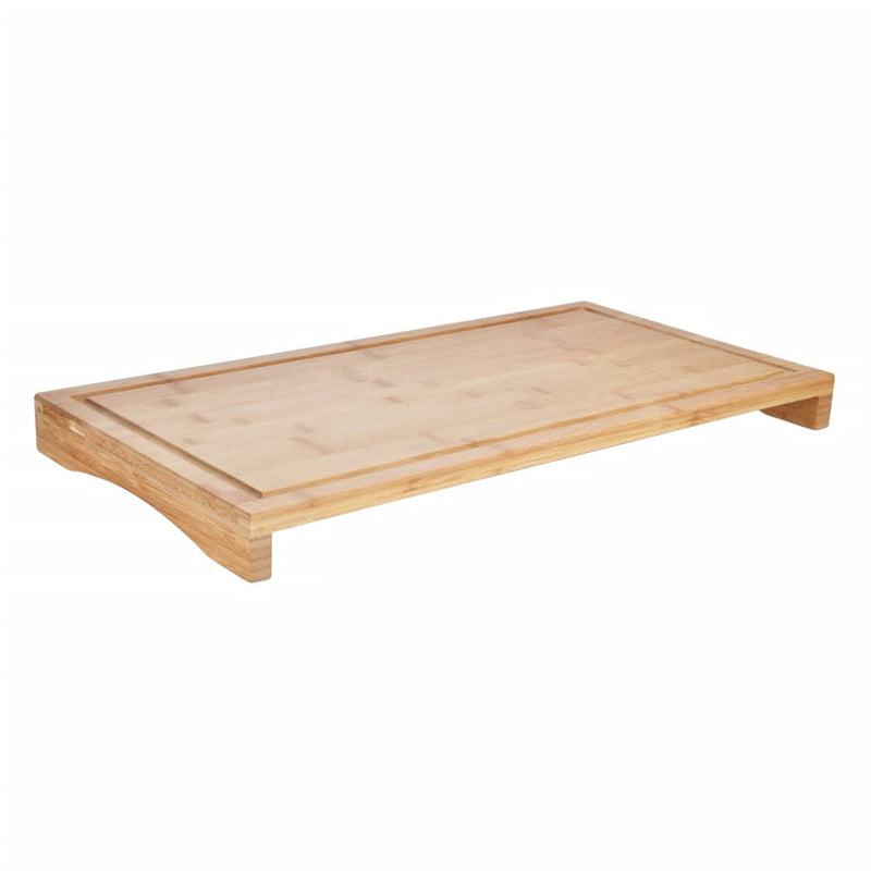 Afbeelding laden in galerijviewer, Hi snijplank 2-in-1 54x28x4,5 cm bamboe
