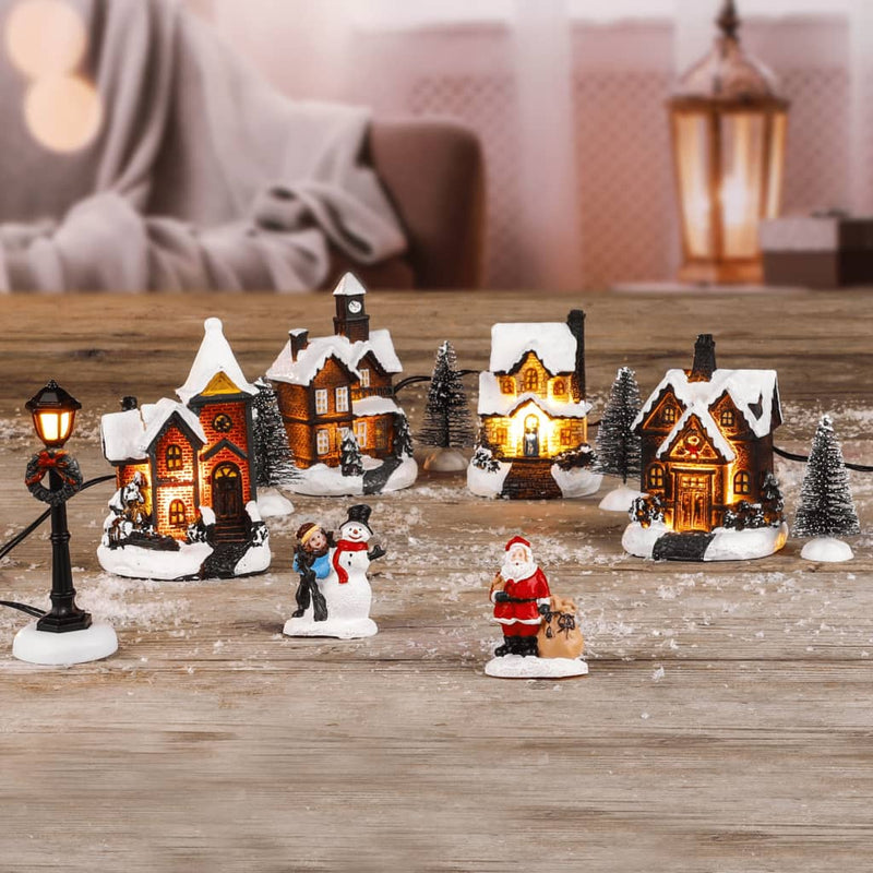 Afbeelding laden in galerijviewer, HI Hi Kerstdorp met LED's
