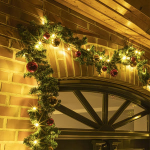 Hi kerstslinger met 80 warmwitte led's 20 m