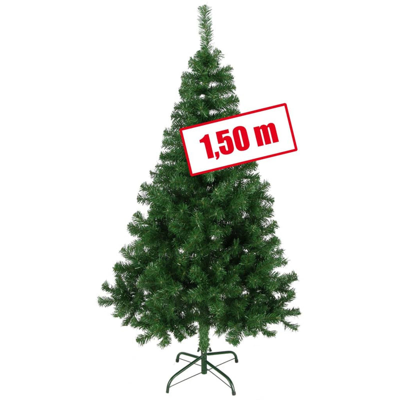 Afbeelding laden in galerijviewer, HI HI Kerstboom met metalen standaard 150 cm groen
