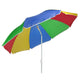 Hi strandparasol 150 cm meerkleurig