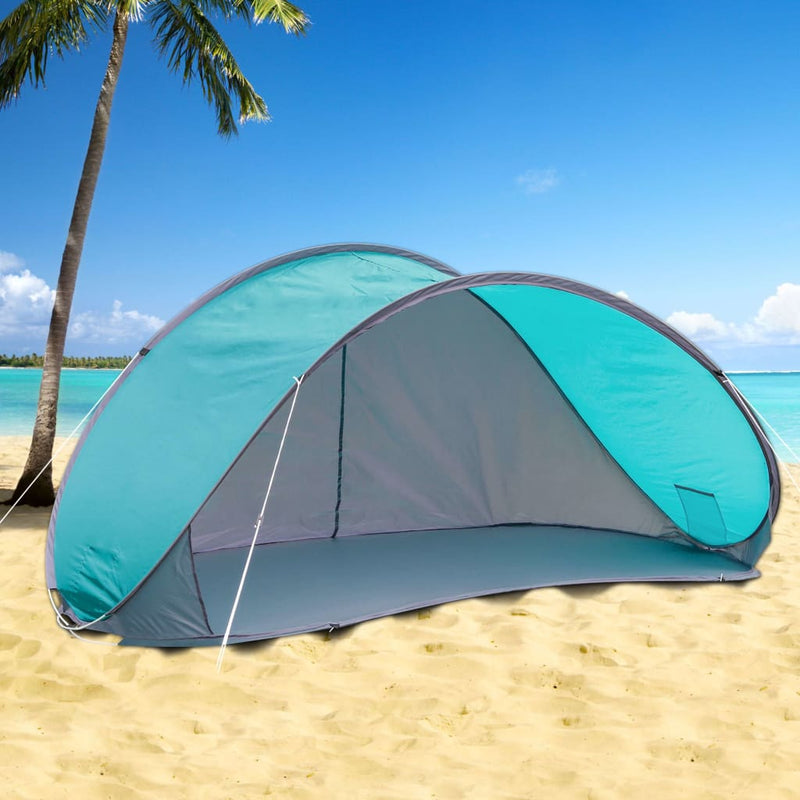 Afbeelding laden in galerijviewer, Hi pop-up strandtent blauw
