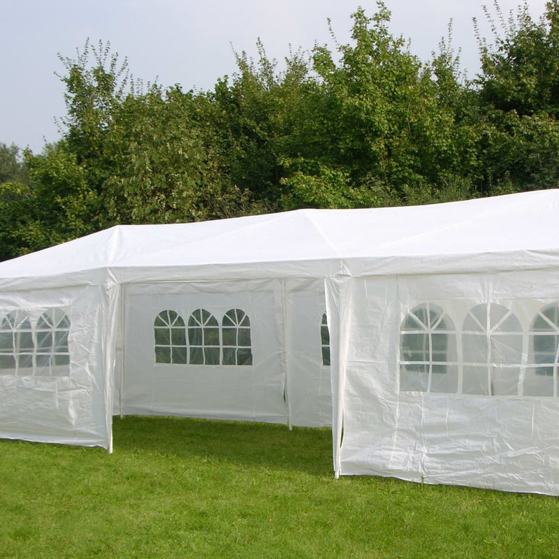 Afbeelding laden in galerijviewer, Hi partytent met zijwanden 3x9 m wit
