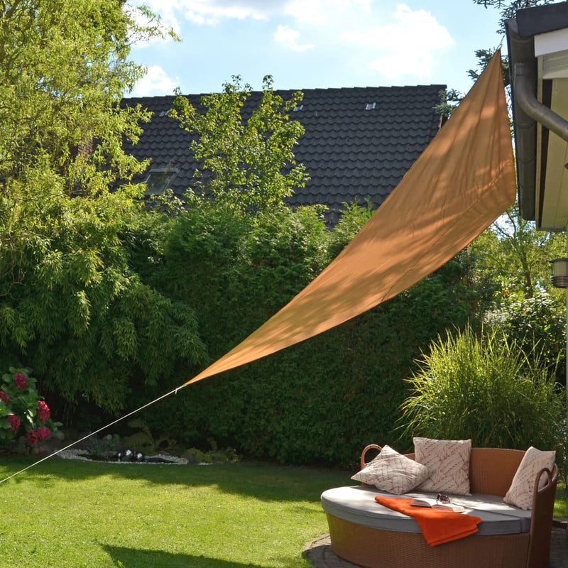 Afbeelding laden in galerijviewer, Hi zonnescherm driehoekig 3,6x3,6x3,6 m beige
