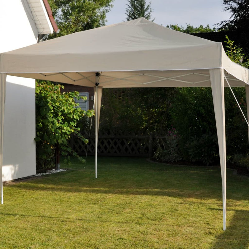 Afbeelding laden in galerijviewer, HI HI Partytent inklapbaar 3x3 m beige
