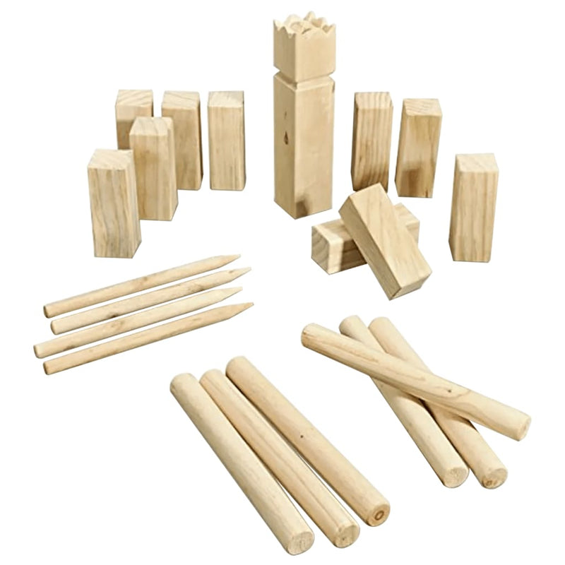 Afbeelding laden in galerijviewer, Hi houten kubb-spel
