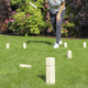 Hi houten kubb-spel