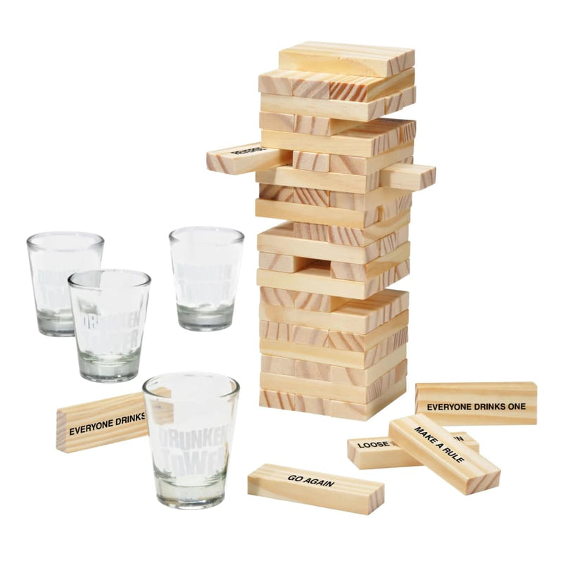 Afbeelding laden in galerijviewer, Hi drinkspel houten toren
